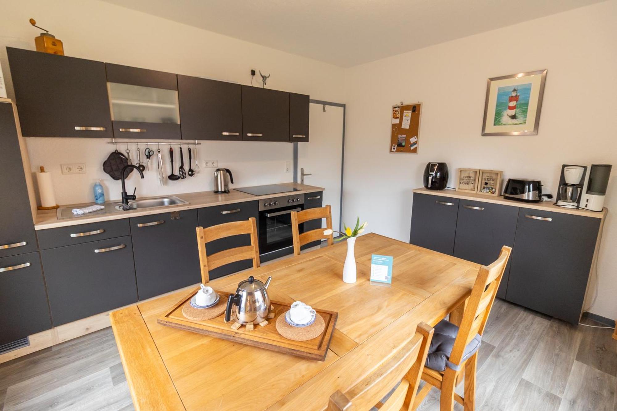 Ferienwohnung Ant Dopke Krummhörn Exterior foto