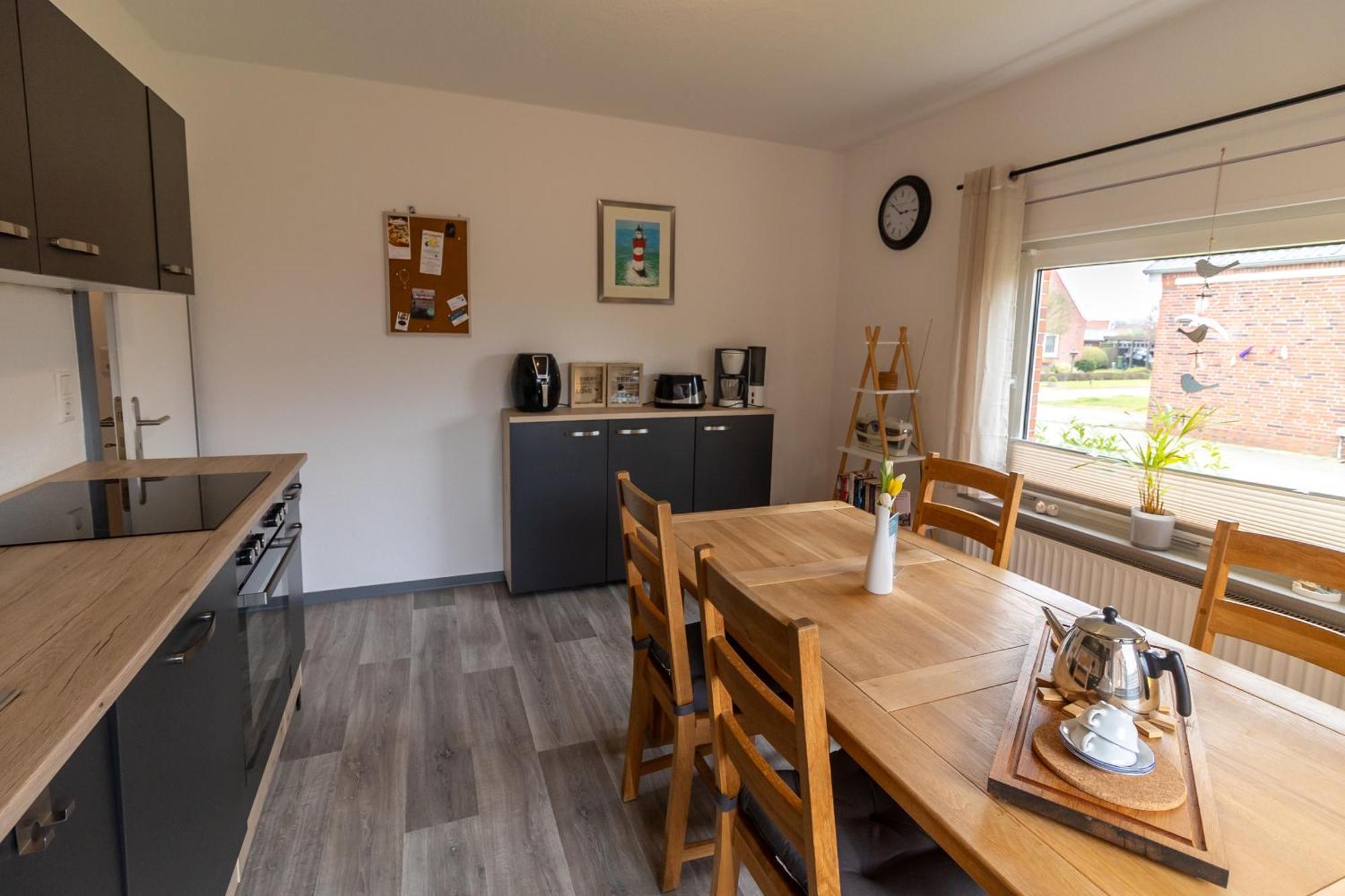 Ferienwohnung Ant Dopke Krummhörn Exterior foto