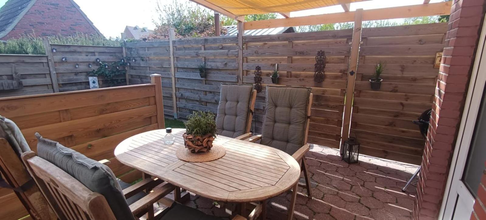 Ferienwohnung Ant Dopke Krummhörn Exterior foto
