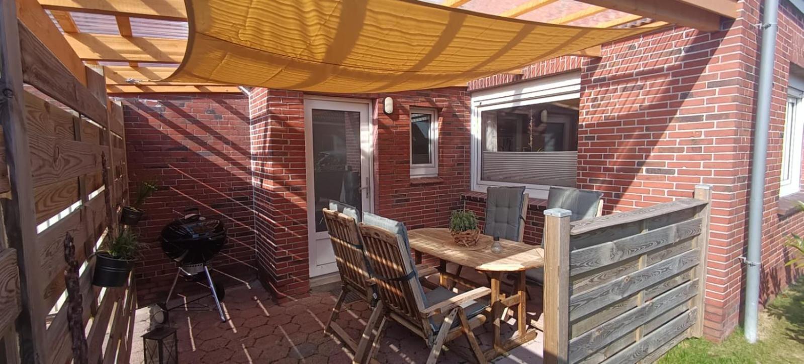 Ferienwohnung Ant Dopke Krummhörn Exterior foto