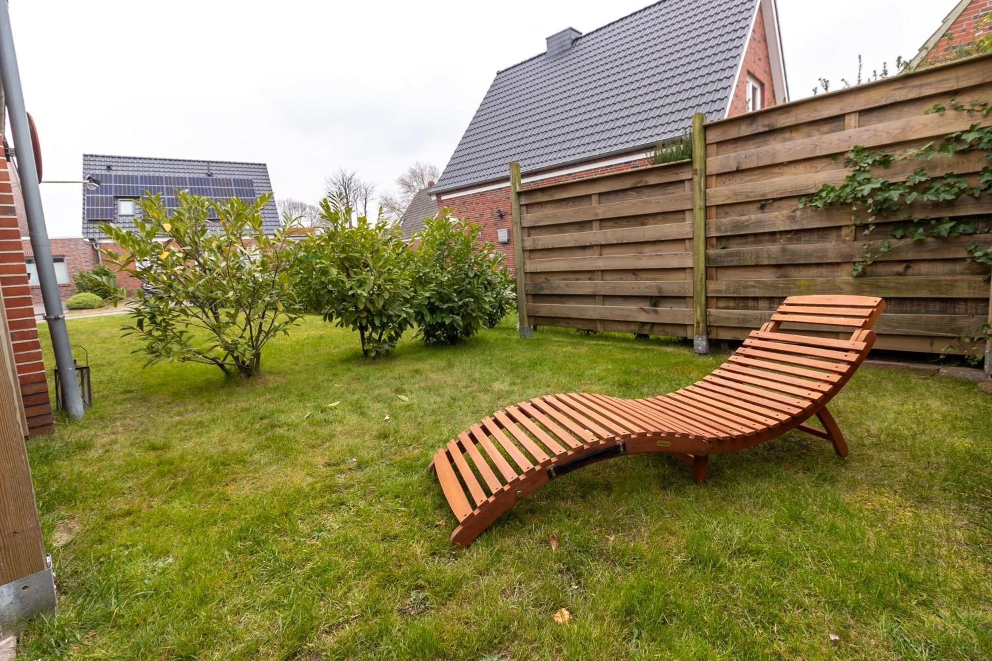 Ferienwohnung Ant Dopke Krummhörn Exterior foto